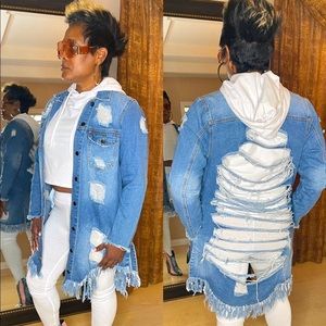 Blue Jean Jacket Dress